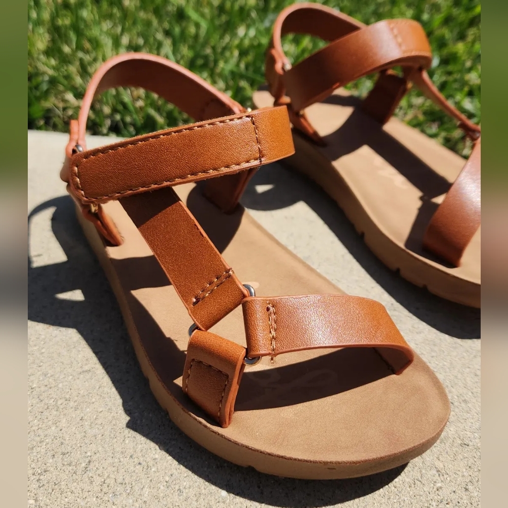 Tan Summer Kids Sandals